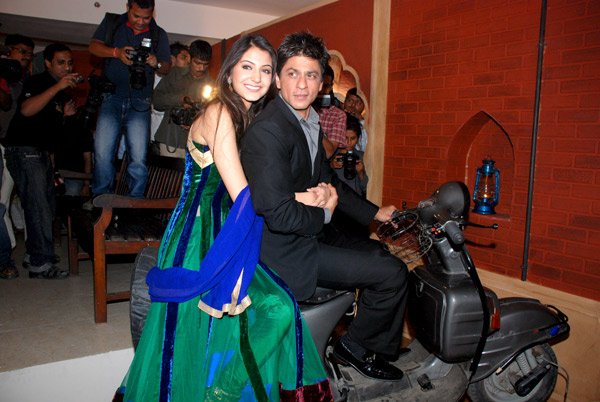 Anushka Sharma and Shahrukh Khan