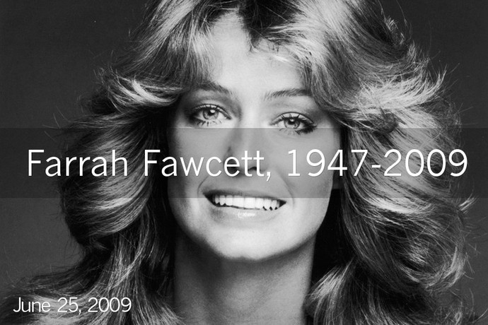 The Poster Girl Farrah Fawcett